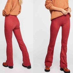 Free People Flare Jeans "Pull-On"